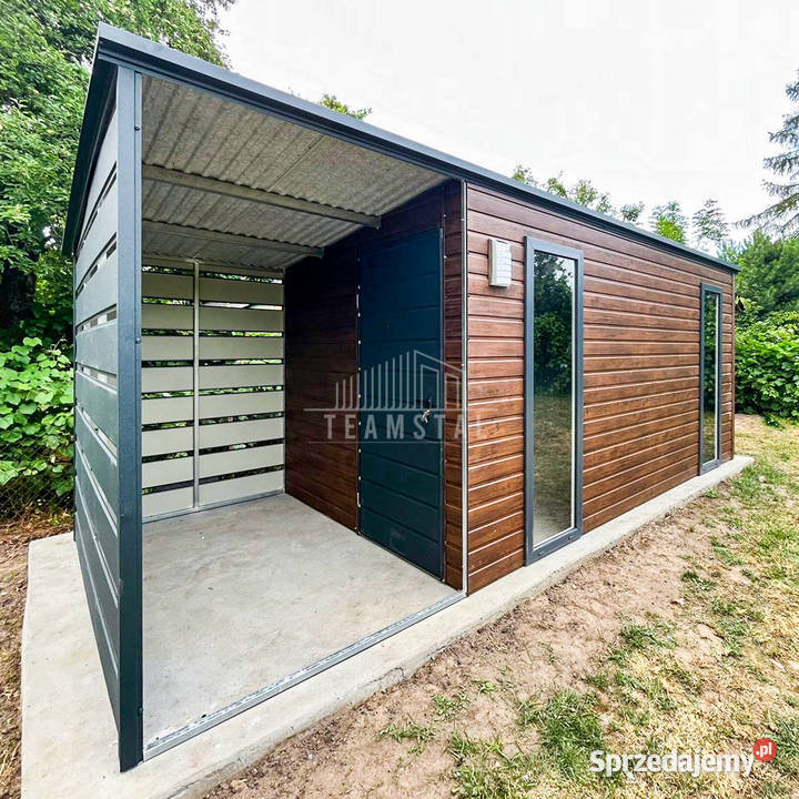 Schowek Domek Ogrodowy 45x25m Wiata 15m Drzwi 2x Nowy Sącz