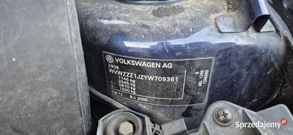 Golf IV 16 SR LPG światła przeciwmgielne Golf dolnośląskie Miłochowice