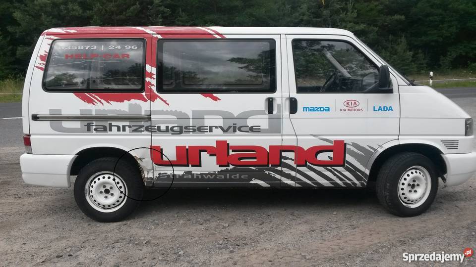 VW TRANSPORTER T4 4x4 WEBASTO Z NIEMIEC Transporter Gostycyn