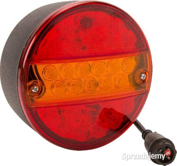Lampa tylna zespolona LED okrągła 12V 142 mm