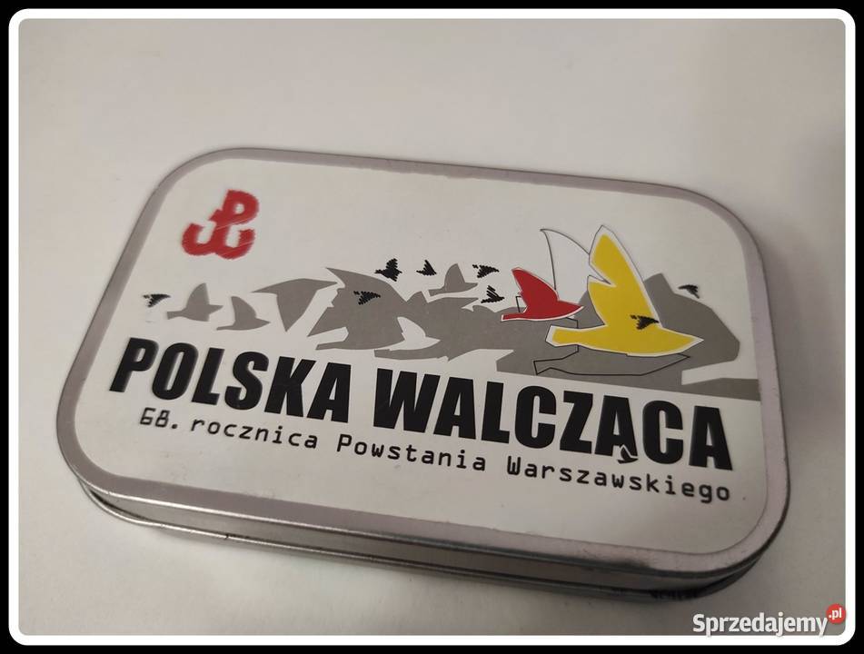 Polska Walcząca - pudełko pamiątka 68.rocznicy wybuchu PW