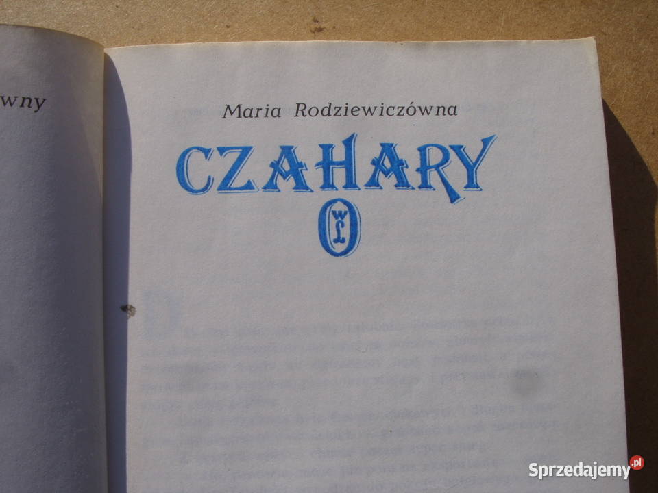 MARIA RODZIEWICZOWNA CZAHARY i SZARY PROCH2 Wołów