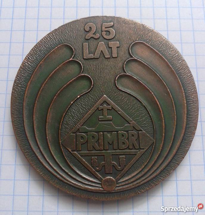 MEDAL 25 LAT PRIMBR GDAŃSK S ŻUKOWO Militaria Piszczac sprzedam