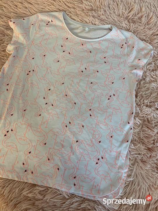 Tshirt koszulka bluzka z flamingami 158164 HIT dziewczynka Bluzki, koszulki i kaftaniki