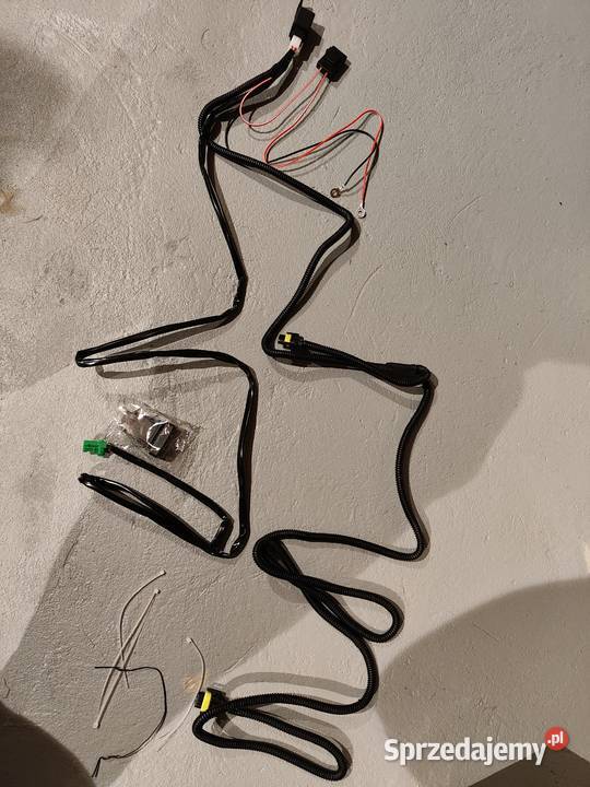 instalacja wiązka halogenów lamp komplet zestaw Piaseczno