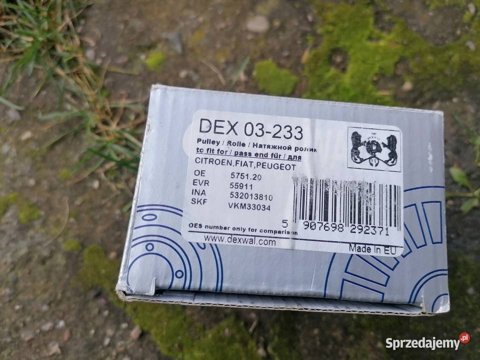 Rolka napinacza Citroen Xantia Peugeot Fiat 18 Łódź