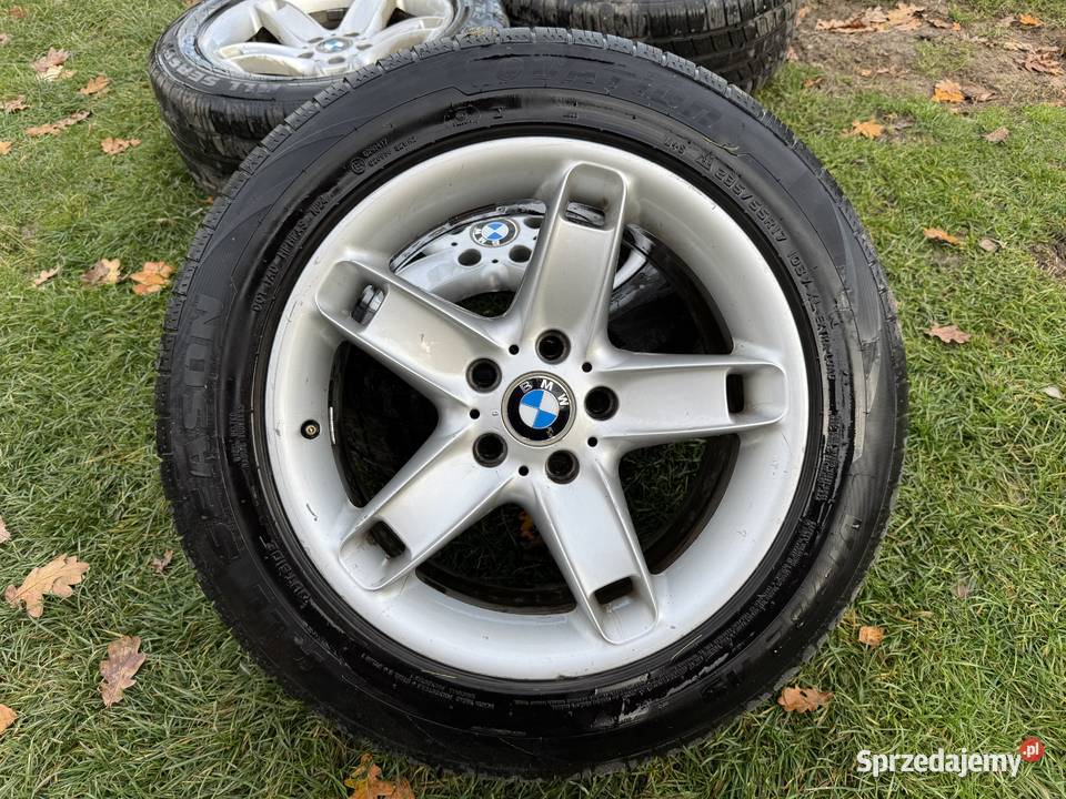 Felgi 17 5x120 726 BMW opony 235 55 17 2024 aluminiowe Opony i felgi Tokarówka sprzedam
