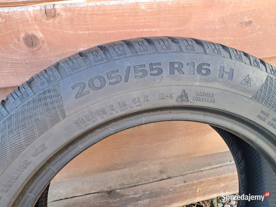20555r16 continental ts860 zima para Kiełczyna