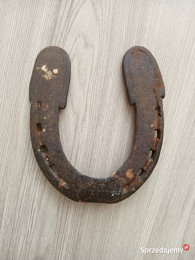 Stara podkowa końska na szczęście amulet Kraków