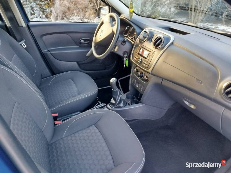 Dacia Sandero lift udokumentowany przebieg II autoalarm Jarocin