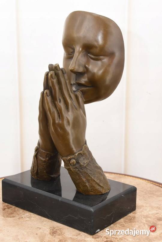 Salvador Dali Modląca Się Twarz Modlitwa Figura Kraków