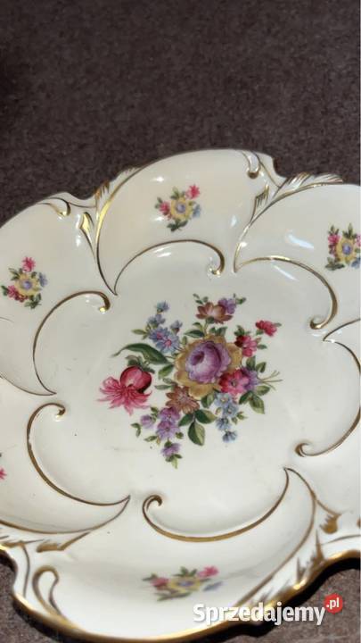 Patera z bukietem Ilmenau Made in Germany Bial Gdańsk