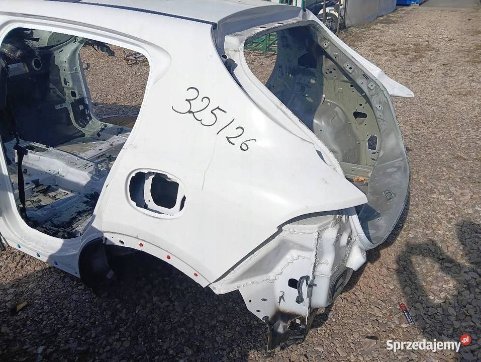ELEMENT CIĘTY KAROSERII ĆWIARTKA LEWA TYŁ BIAŁA