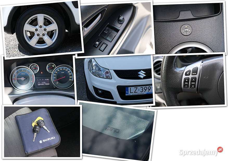 Suzuki Sx4 16v LPG klimatyzacja zarejestrowany Zarejestrowany w Polsce Zamość