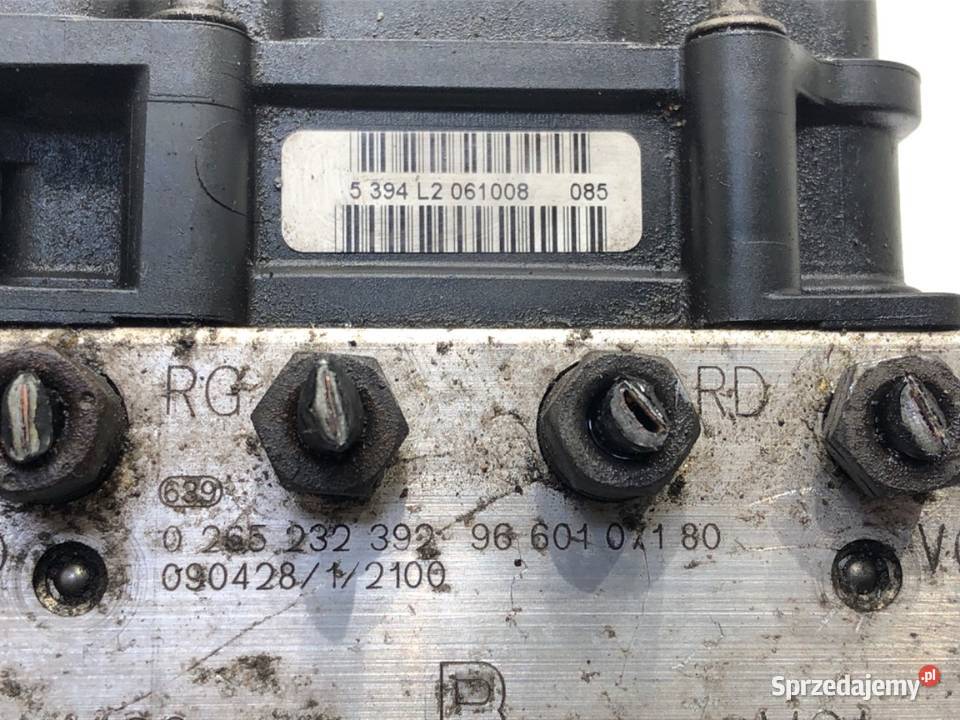 POMPA ABS PEUGEOT 308 I 9660107180 16 90 0716