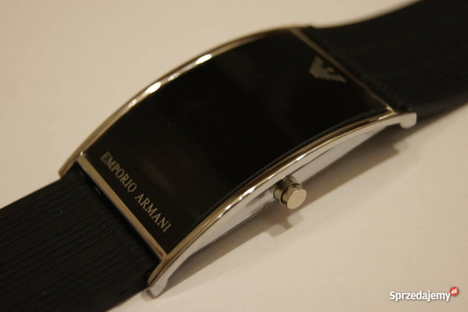 Zegarek Emporio Armani Led na rękę Zegarki