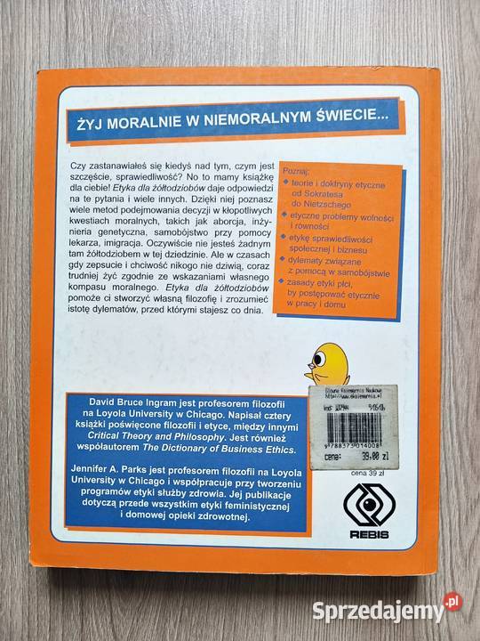 Etyka żółtodziobów David Bruce Ingram Jeniffer A Kraków