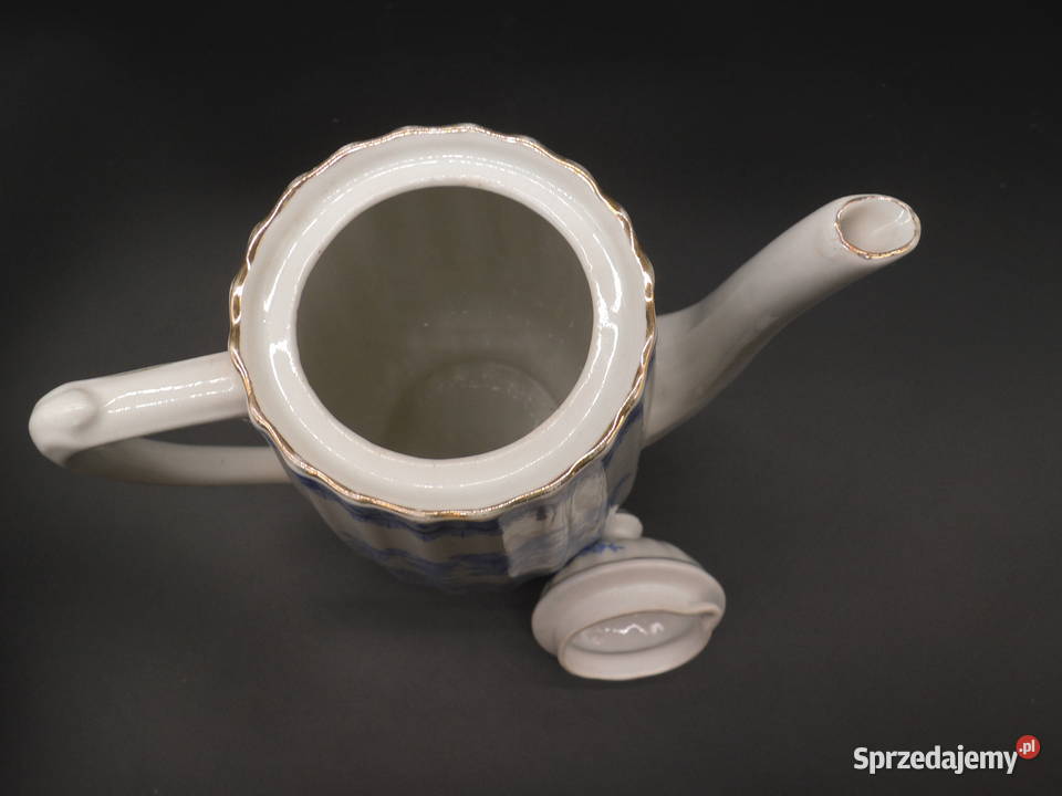 Porcelanowy dzbanek do kawy China Blau Raszków