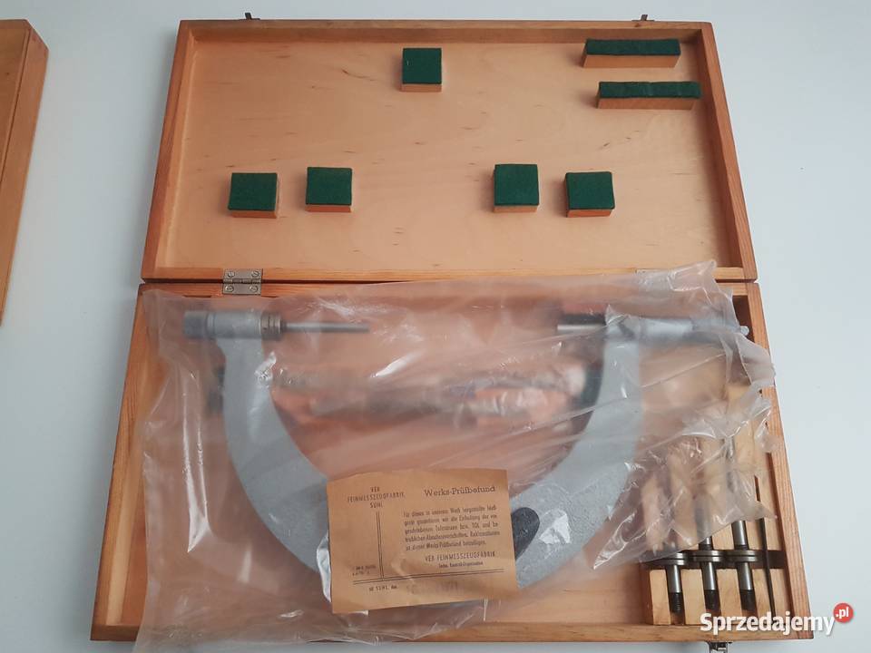 Mikrometr 100200 Suhl niemcy Gliwice