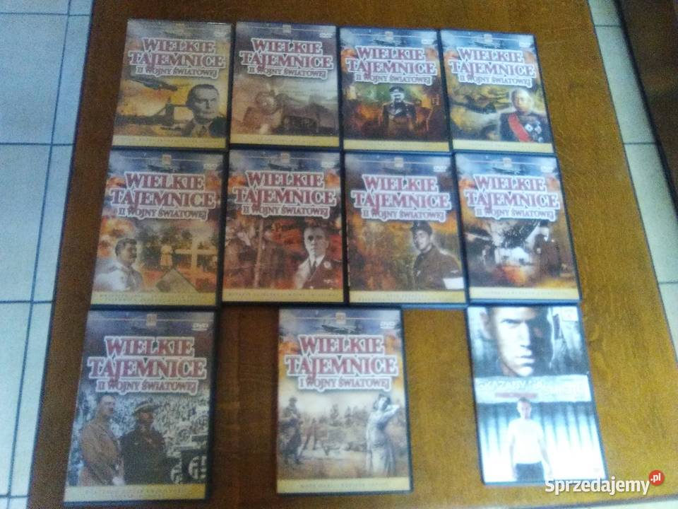 Wielkie tajemnice II wojny światowej DVD Poznań
