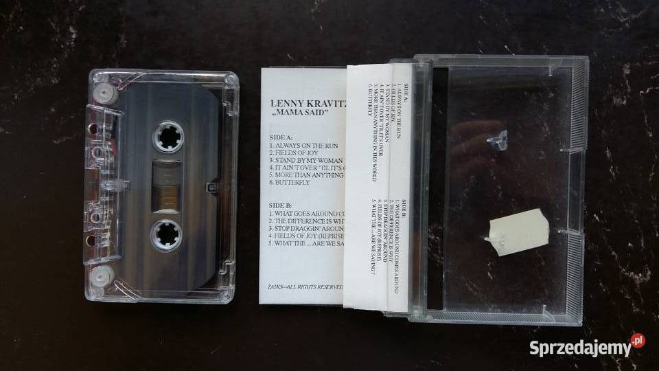 Kaseta magnetofonowa Lenny Kravitz mama said Siemiatycze sprzedam