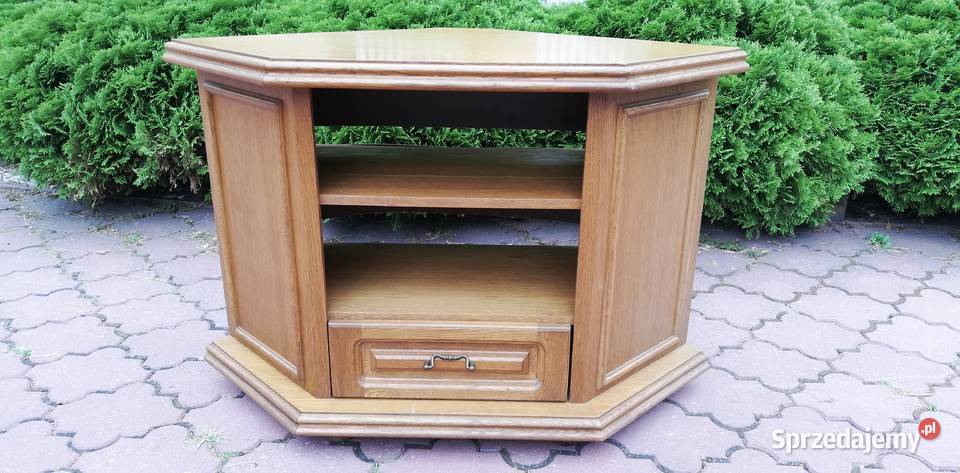 Szafka RTV narożna dębowa stylowa komoda Garwolin sprzedam