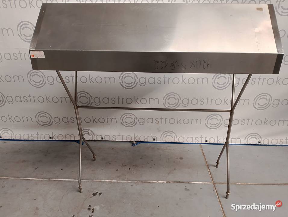 Daszek ze stali nierdzewnej 120x58x122 Wrocław sprzedam