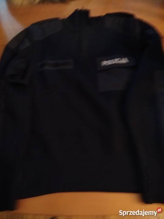 Swetr służbowy mundurowy granatowy POLICJA Jaworzno