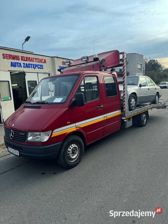 Laweta pomoc drogowa Mercedes Benz sprinter 160KM Bydgoszcz