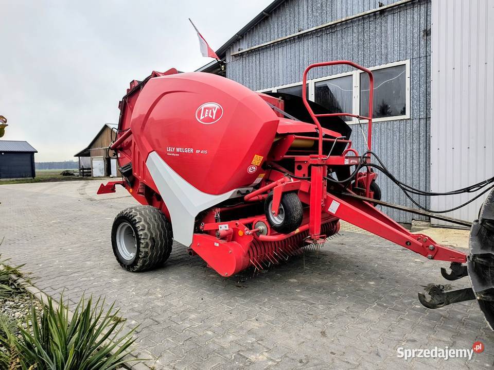Praca Lely RP 415 KRAJOWA mały przebieg idealny Owijanie siatką Rolujące (belujące) Kuraszew