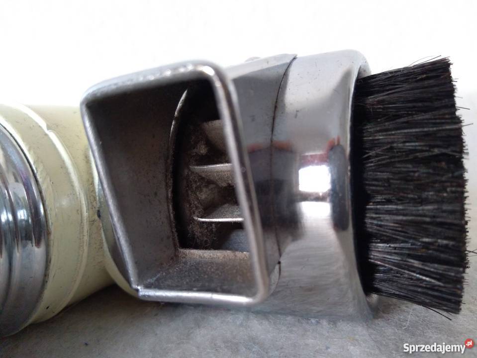 Zabytkowy MIKRO ODKURZACZ Clothes brush No 66 Warszawa