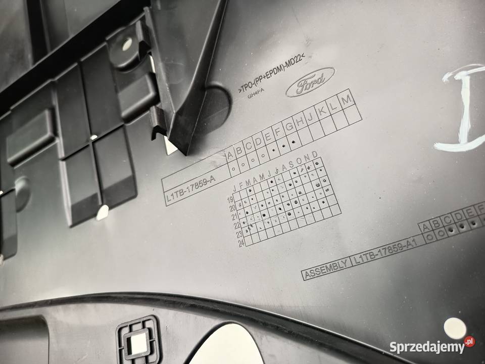 FORD PUMA MK2 II PŁYTA OSŁONA POD ZDERZAK PRZÓD osobowe Międzychód