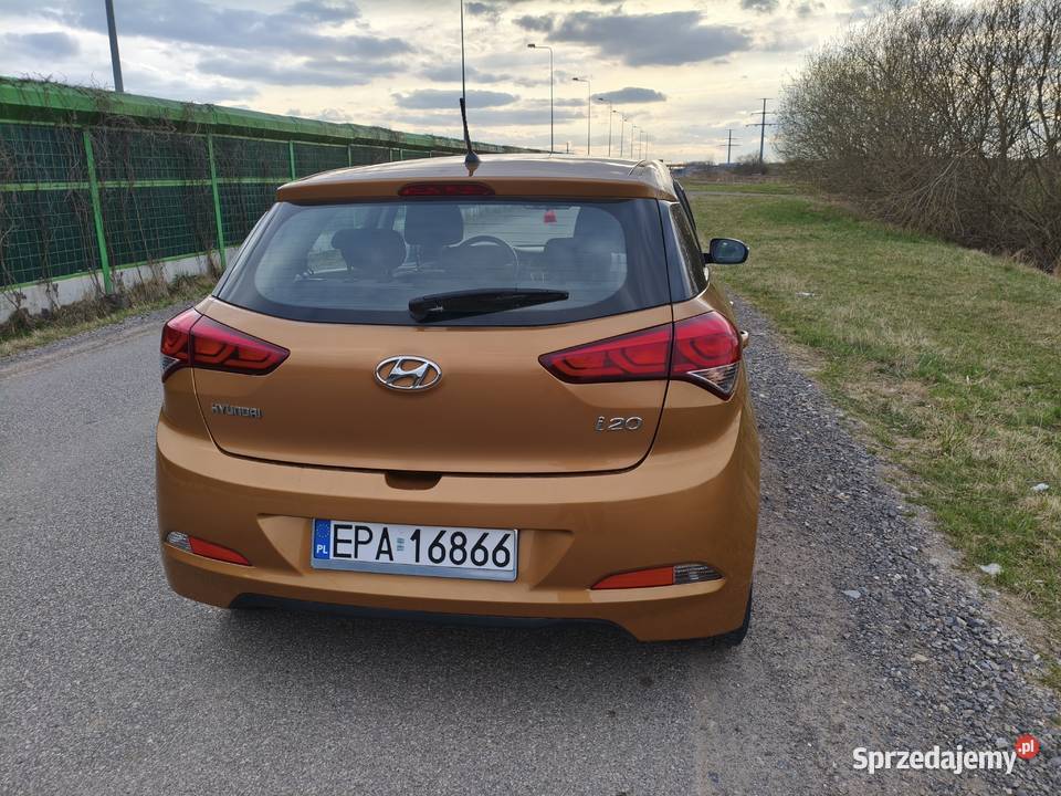 Hyundai i20 12 2016r łódzkie Pabianice