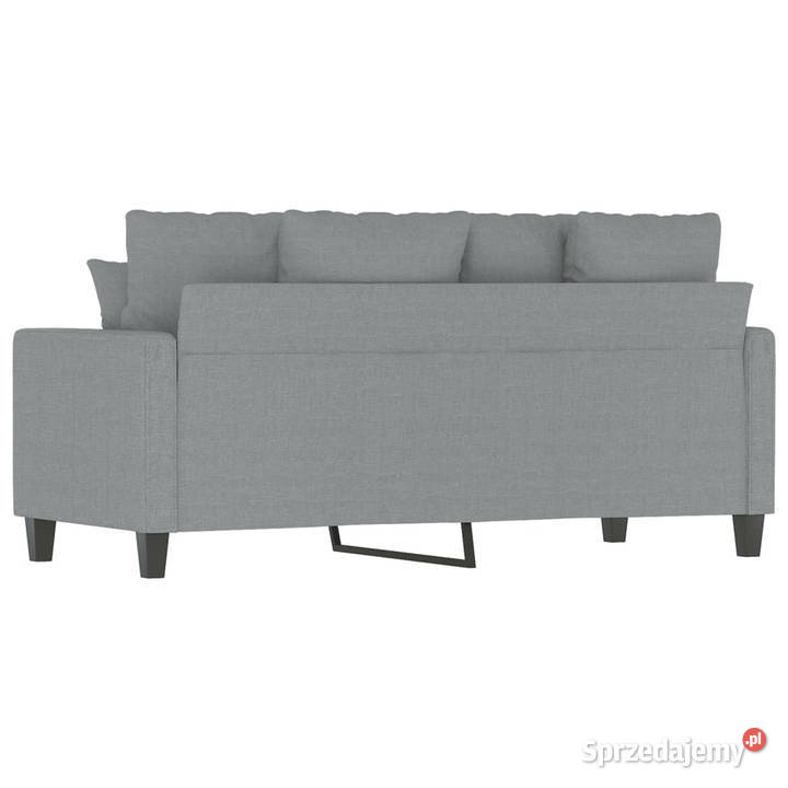 Sofa 2osobowa jasnoszara 140 tapicerowana Warszawa