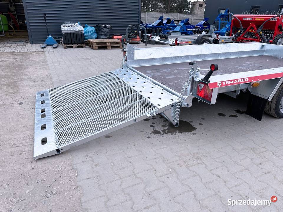 Przyczepa do przewozu minikorpki TEMARED BUILDER Leszno sprzedam