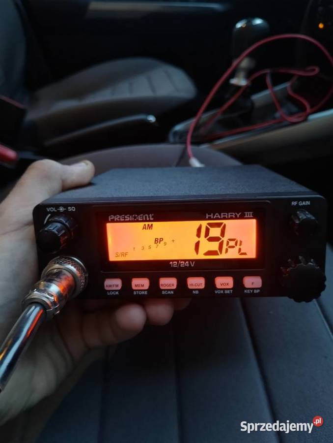 Cb radio President Harry 3 antena