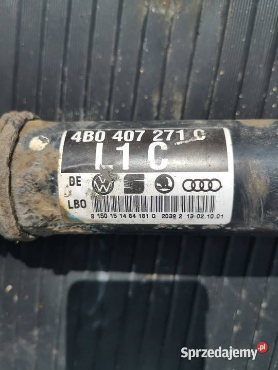 Pół os audi Czerwionka-Leszczyny sprzedam
