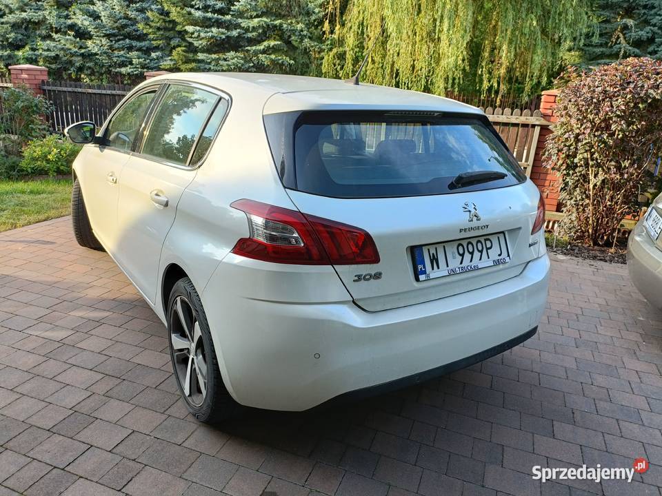 Peugeot 308 Allure 12 turboLEDkamera cofania nawigacja Warszawa sprzedam
