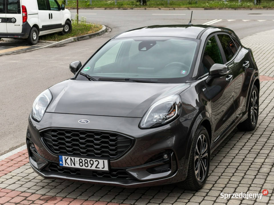 Ford Puma Benzyna125 ST LINE II 2019 elektrochrom. lusterko wst. Nowy Sącz sprzedam