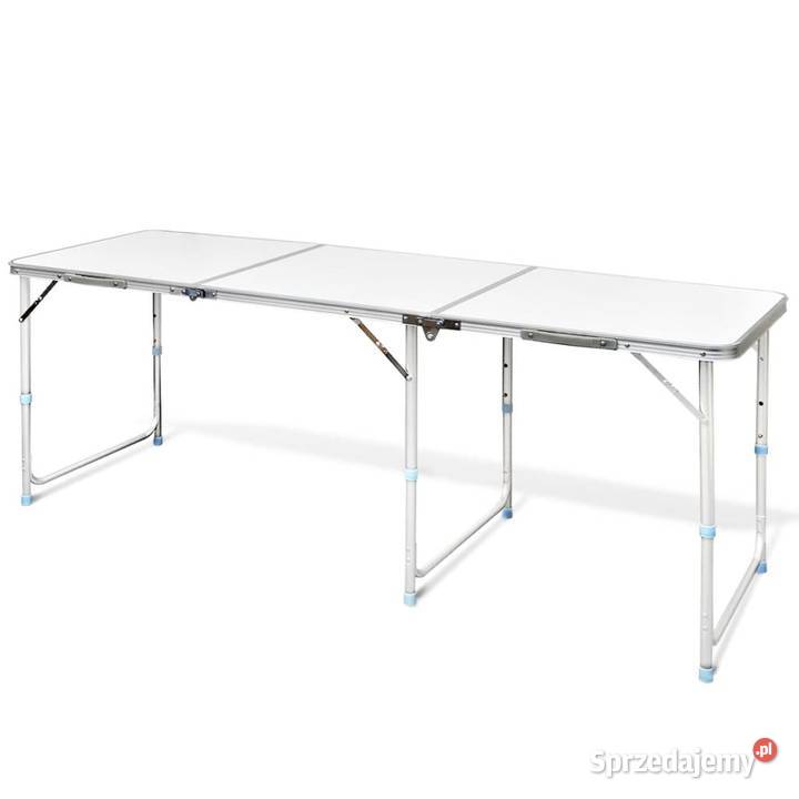 Składany aluminiowy stół kempingowy z regulacją Warszawa