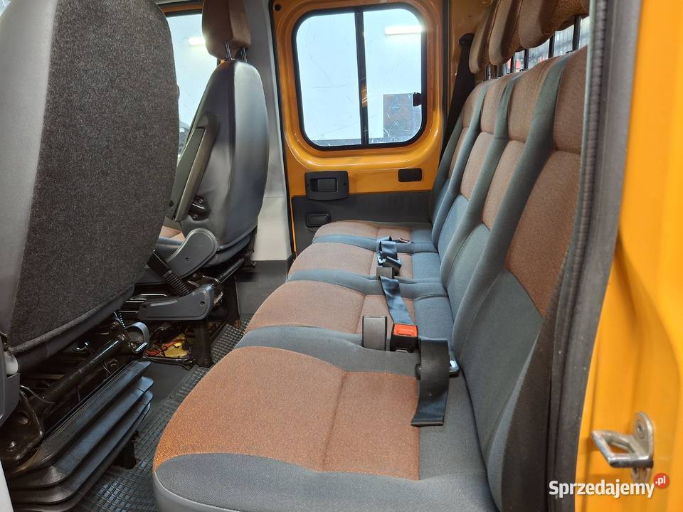 Fiat Ducato Doka Brygadówka Służba Drogowa 23 ASR (kontrola trakcji) Sierakowice