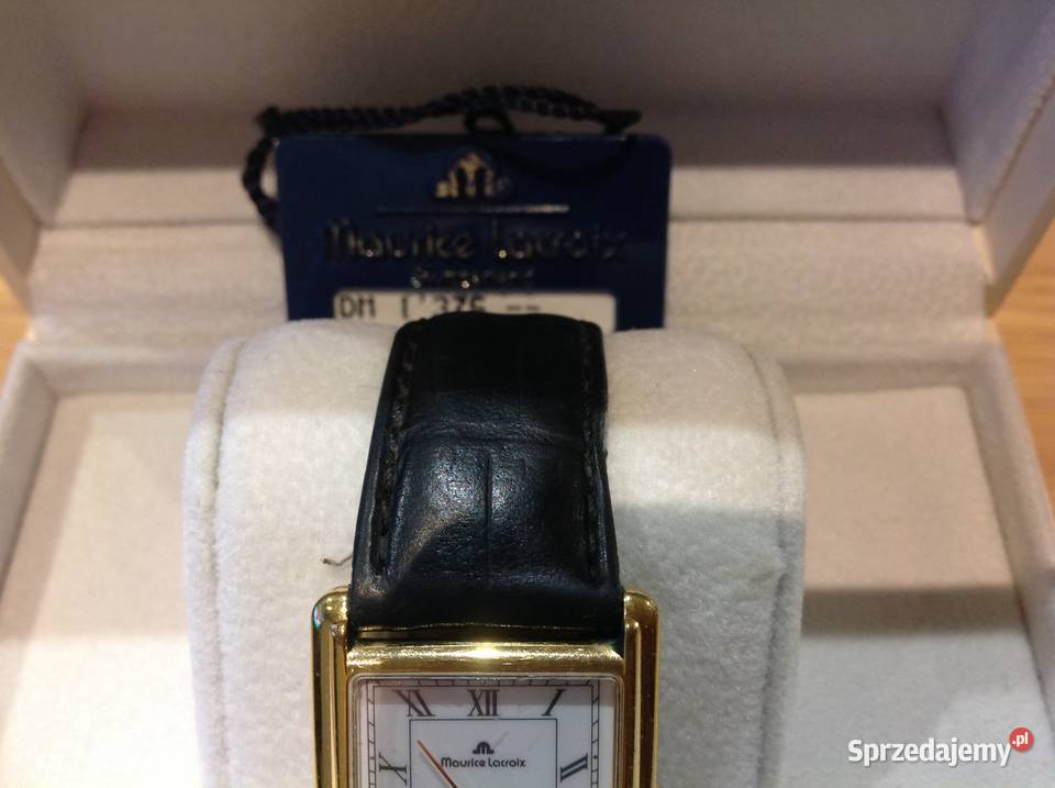 Szwajcarski Pozłacany Zegarek Maurice Lacroix Nowa Sól