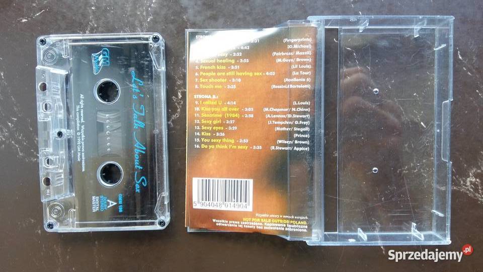 Kaseta magnetofonowa Lets talk about sex Wyd GM Płyty i kasety sprzedam