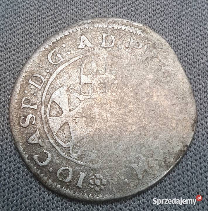 3 krajcary 1670 Johann Caspar von Ampringen dolnośląskie Wałbrzych