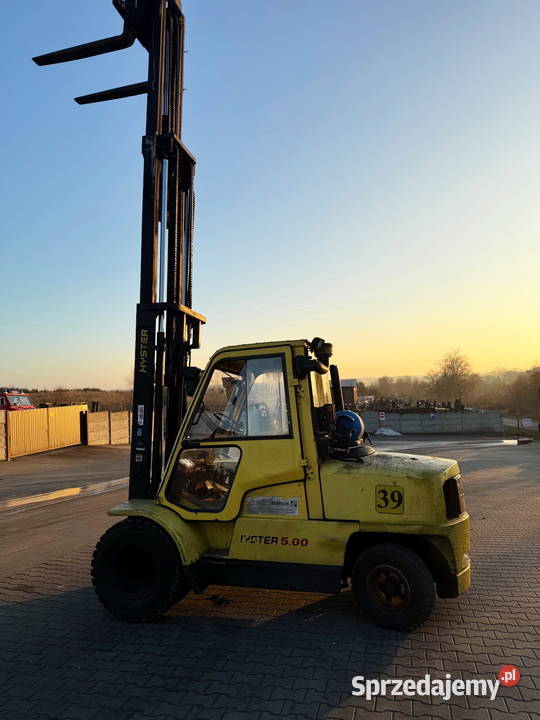wózek widłowy HYSTER H500XM Triplex 57m 5000 Hyster Działoszyn