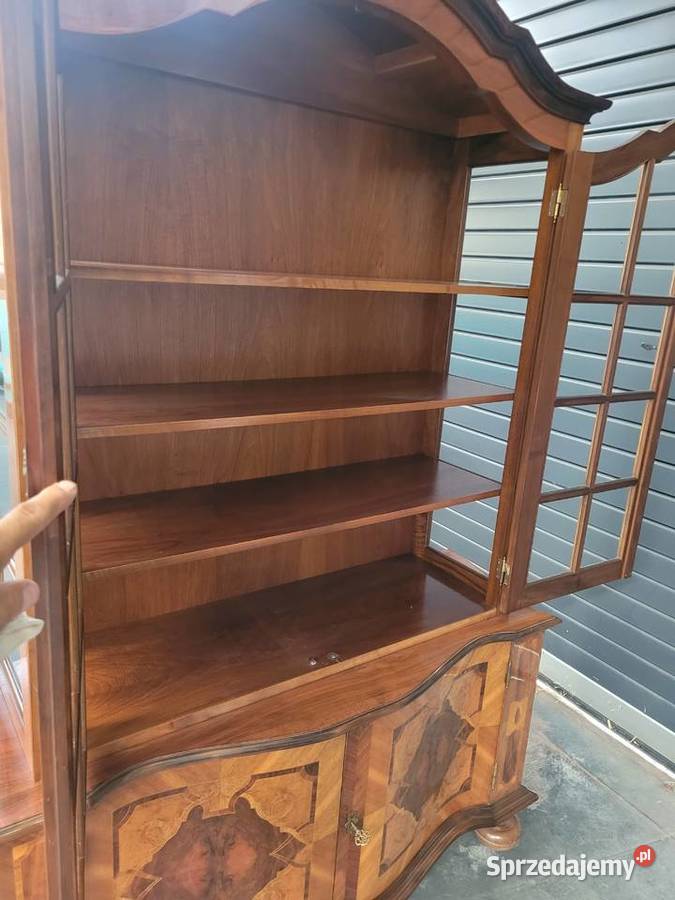 Stylowa Witryna Barokowa z Lat 60 Przeszklona Dzierżoniów sprzedam