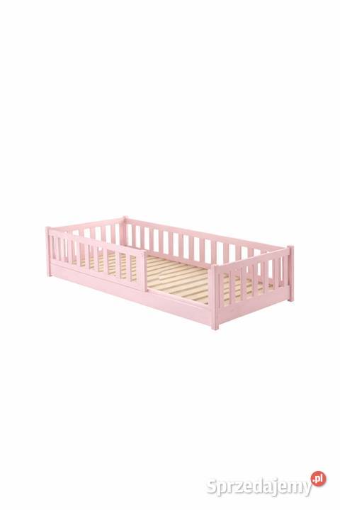 Łóżko drewniane pojedyncze