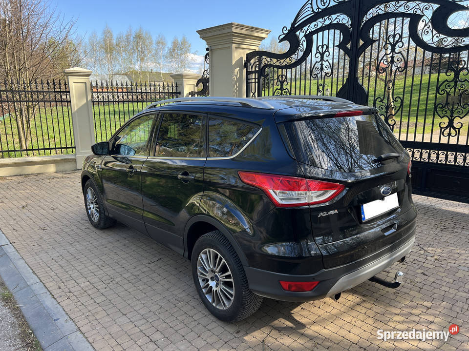 Ford Kuga Mk2 Suv 20TDCi 140 Czarny Skóry 207000km Nowa Słupia