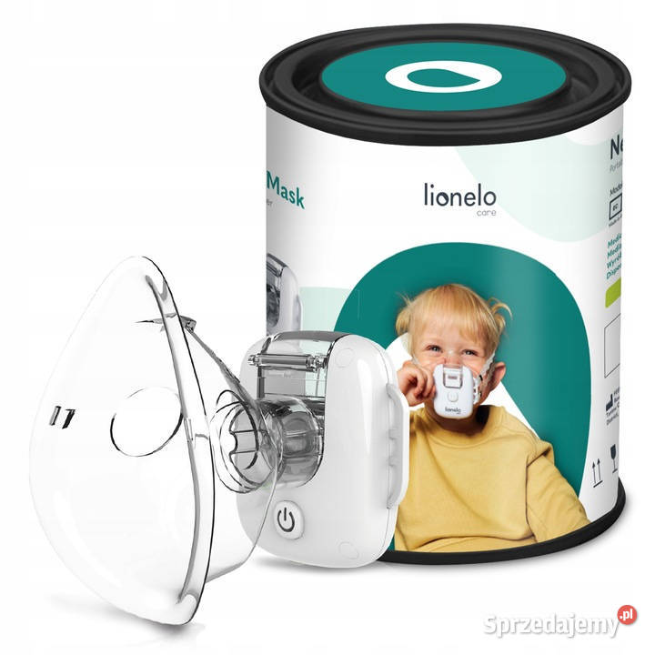 Cichy inhalator medyczny dzieci Lionelo Nebi