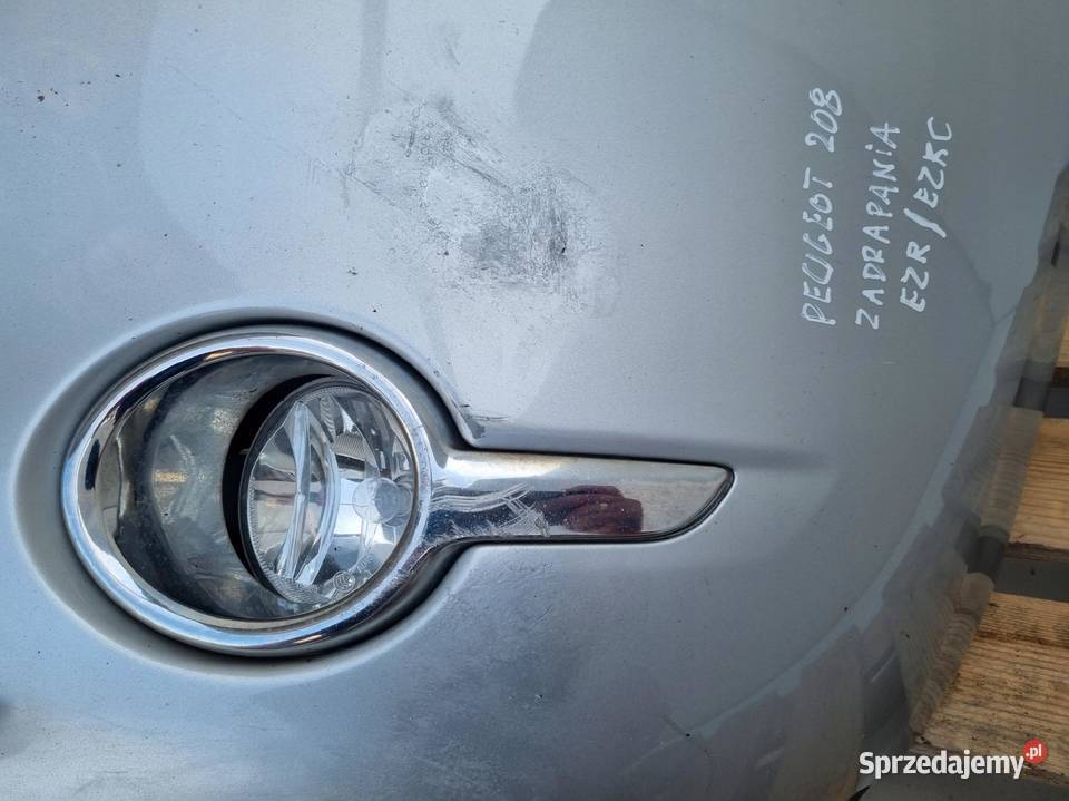 Peugeot 208 KOMPLETNY PRZEDNI ZDERZAK przód EZR Rudka